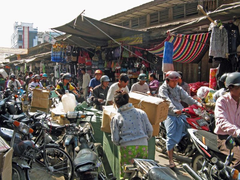 Verkehr in Mandalay
