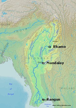 Der Fluss Irrawaddy